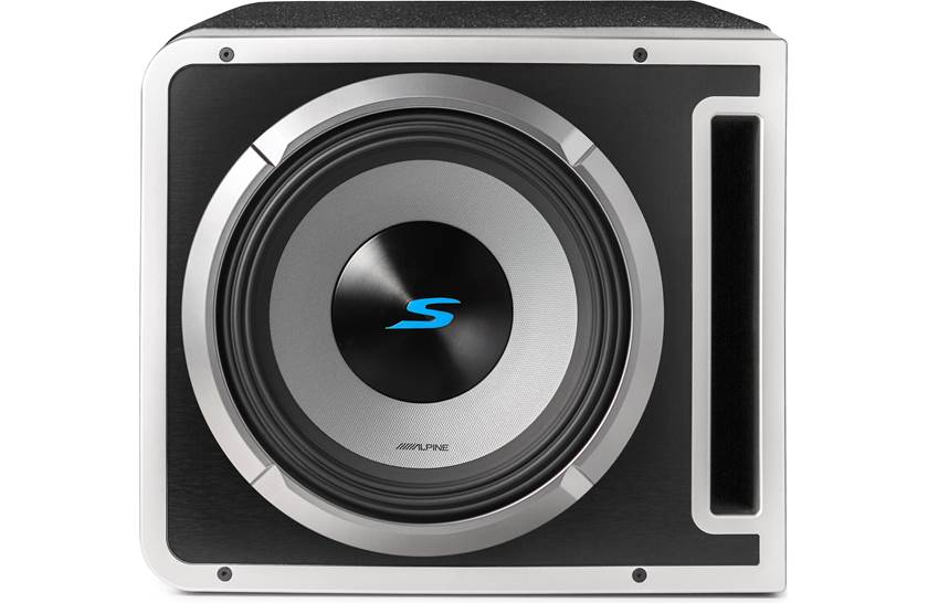 Alpine S2-SB12V, Halo S Series Loaded Single 12" Vented Subwoofer Enclosure (OB)