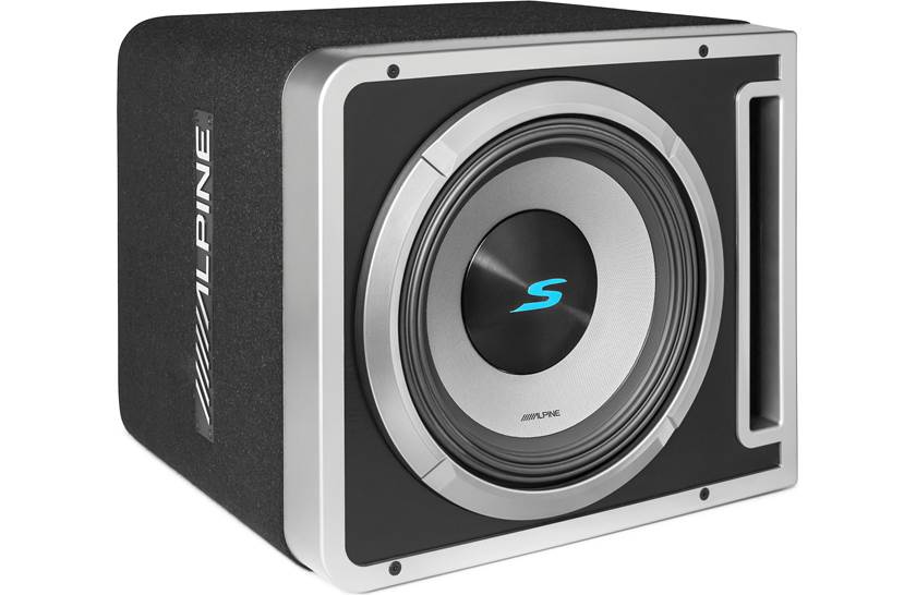 Alpine S2-SB12V, Halo S Series Loaded Single 12" Vented Subwoofer Enclosure (OB)