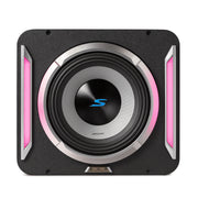 Alpine S2-SB8, S Series PrismaLink 8" Loaded Subwoofer Enclosure - 900W (OB)