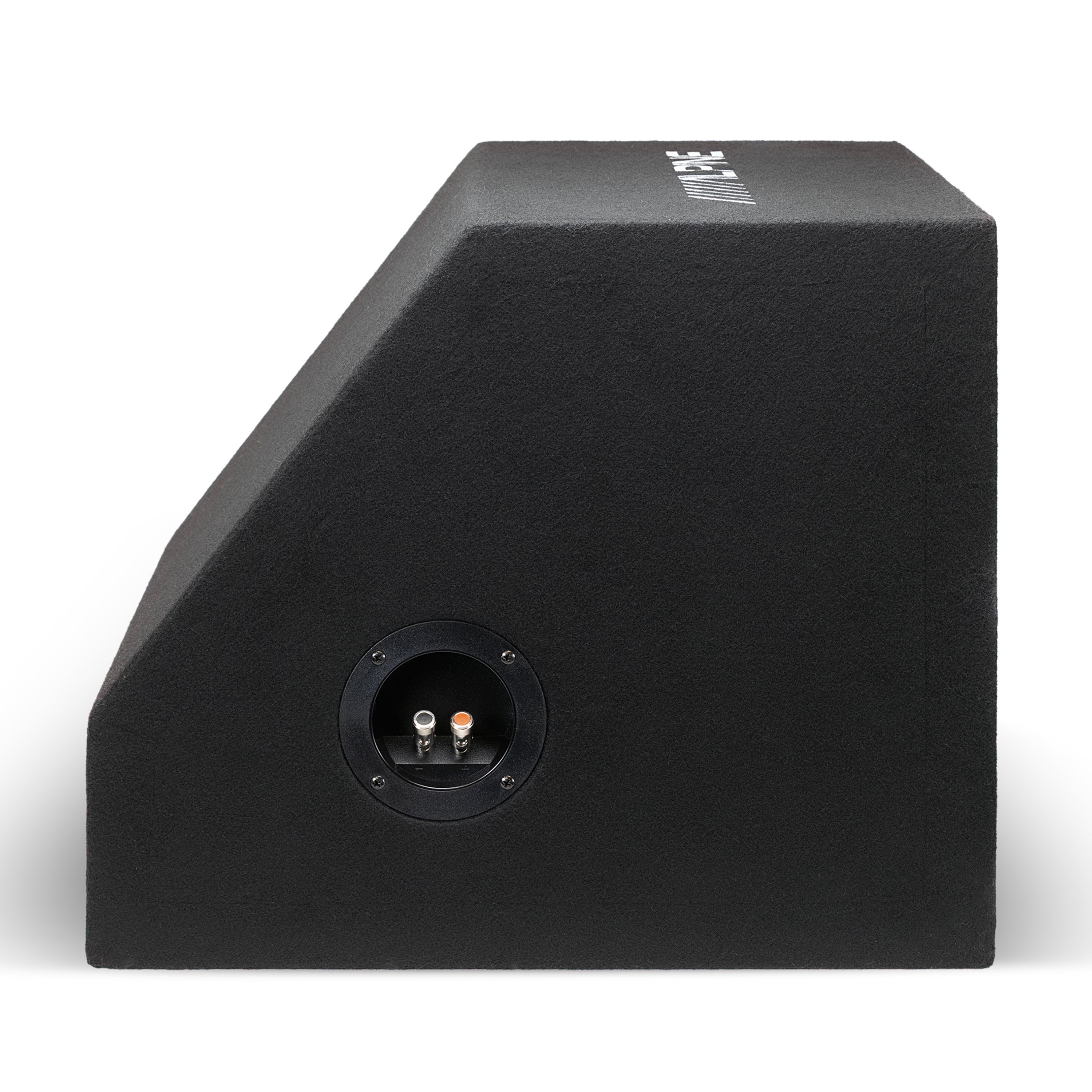 Alpine W-SB10V, 10” Bass Series Preloaded Vented Wedge Enclosure - 750W (OB)