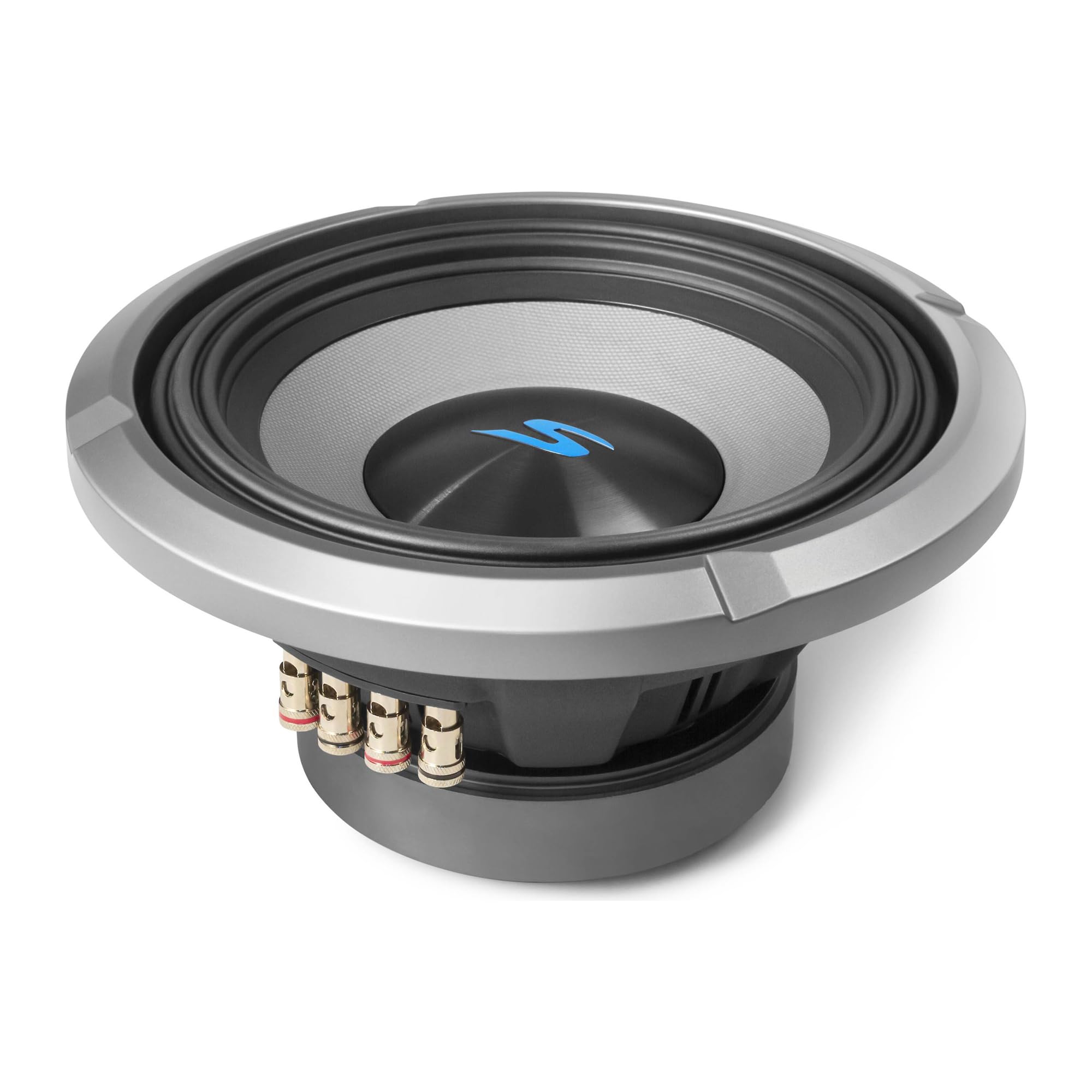 Alpine S2-W10D4, S Series 10" 4 Ohm Dual Voice Coil Subwoofer - 1800W (OB)