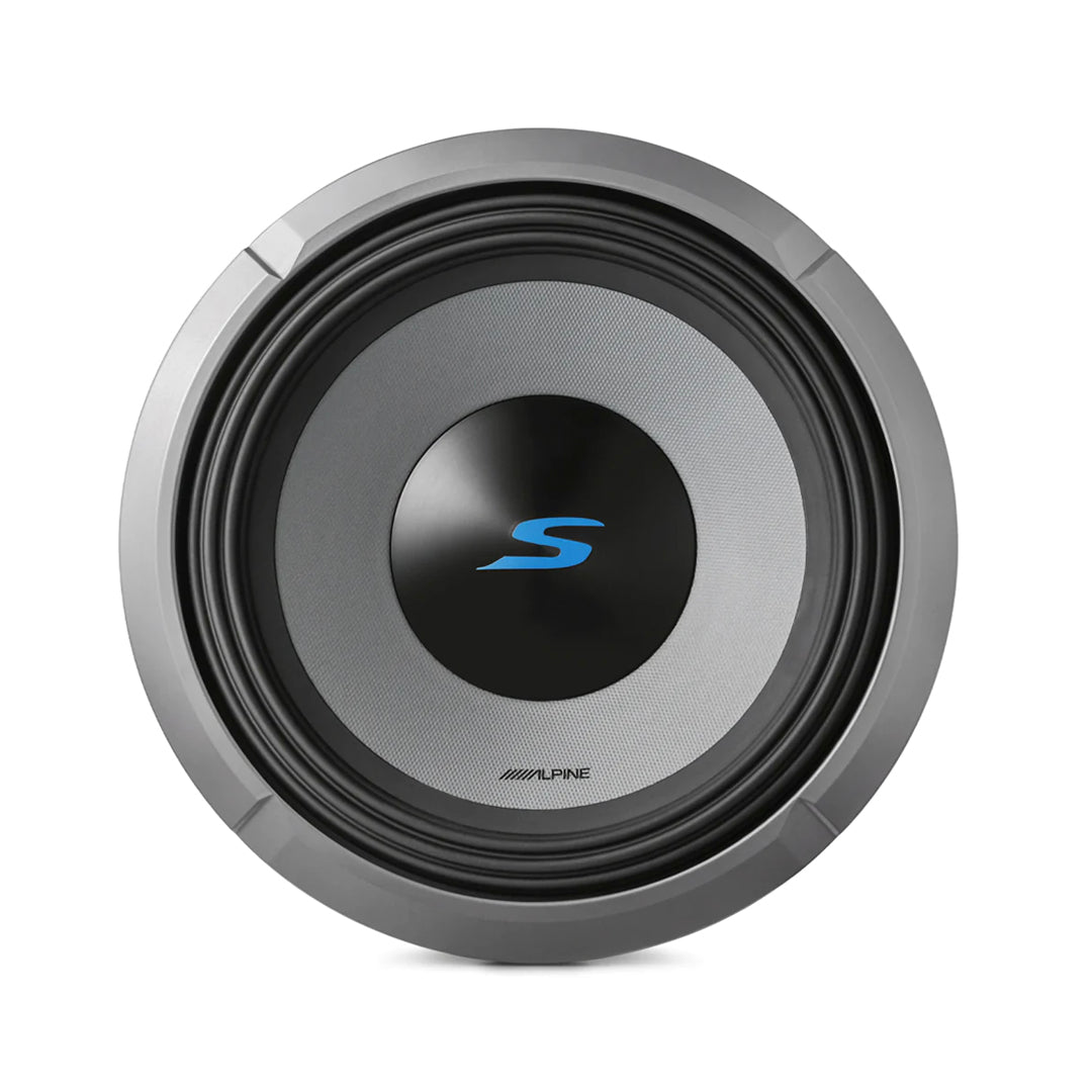 Alpine S2-W8D2, S Series 8" 2 Ohm Dual Voice Coil Subwoofer - 900W (OB)