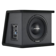 Alpine PWE-SB10, PWE 10" Single Powered Wedge Subwoofer Enclosure - 450W (OB)