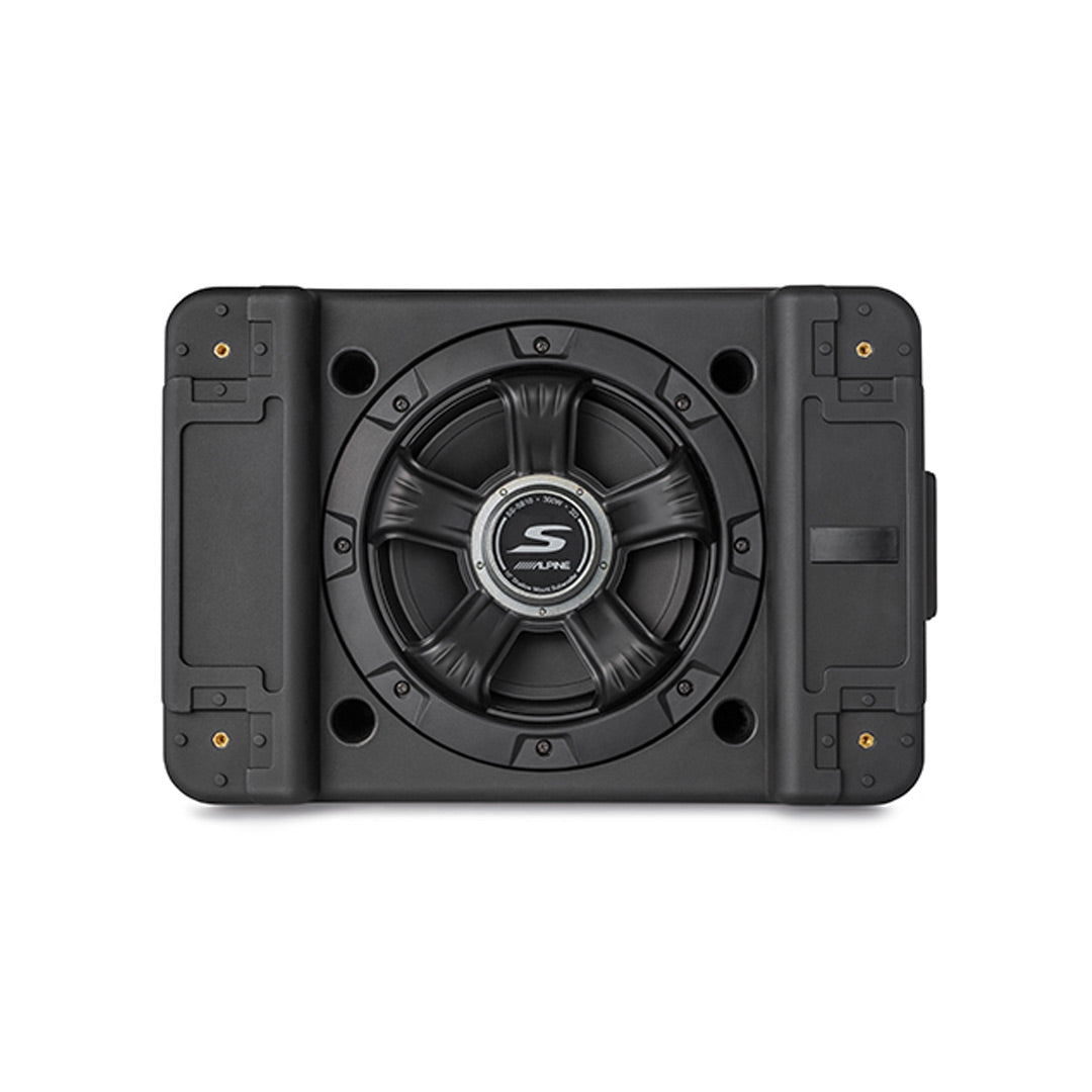 Alpine SS-SB10, Halo S Series 10" Loaded 2 Ohm Shallow Subwoofer Enclosure, 300 Watts (OB)