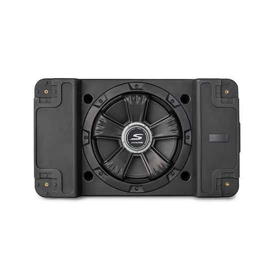 Alpine SS-SB12, Halo S Series 12" Loaded 2 Ohm Shallow Subwoofer Enclosure, 300 Watts (OB)