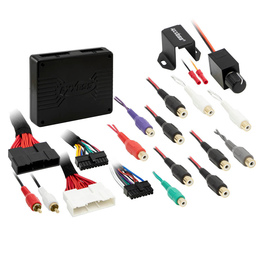 Axxess AXDSPX-HK4, DSP Data Interface with Amplifier Bypass Harness - Fits Select Hyundai
