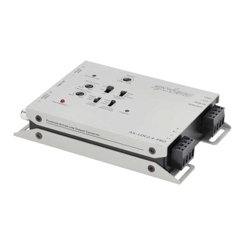 Axxess AX-LOC2.4-PRO, 4CH Active Line Output Converter with Bass Boost