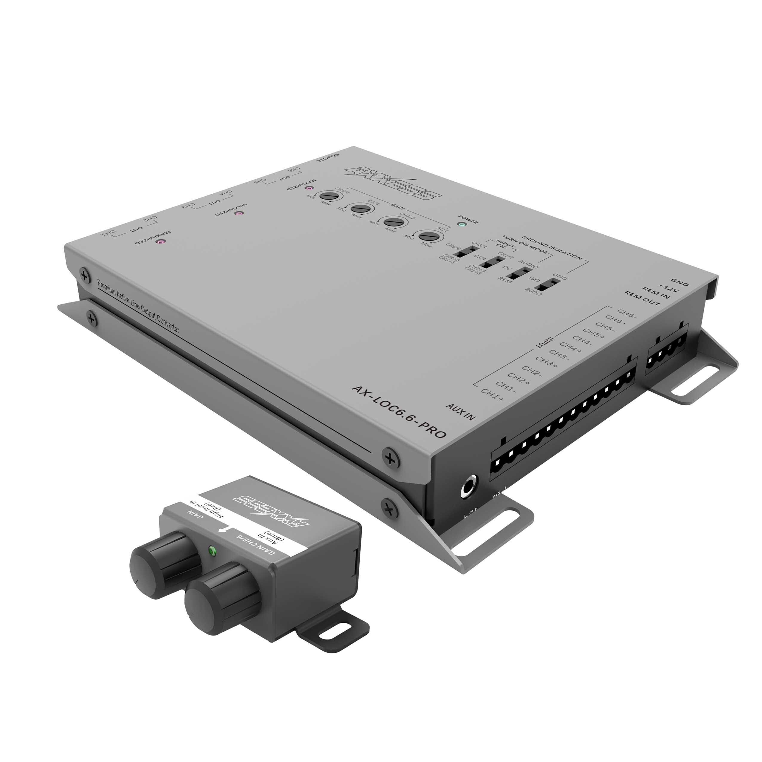 Axxess AX-LOC6.6-PRO, 6-Channel LOC With Summing Processor