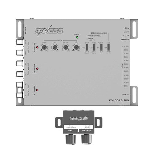 Axxess AX-LOC6.6-PRO, 6-Channel LOC With Summing Processor