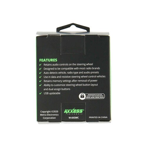 Axxess AXSWC, Universal Steering Wheel Control Interface