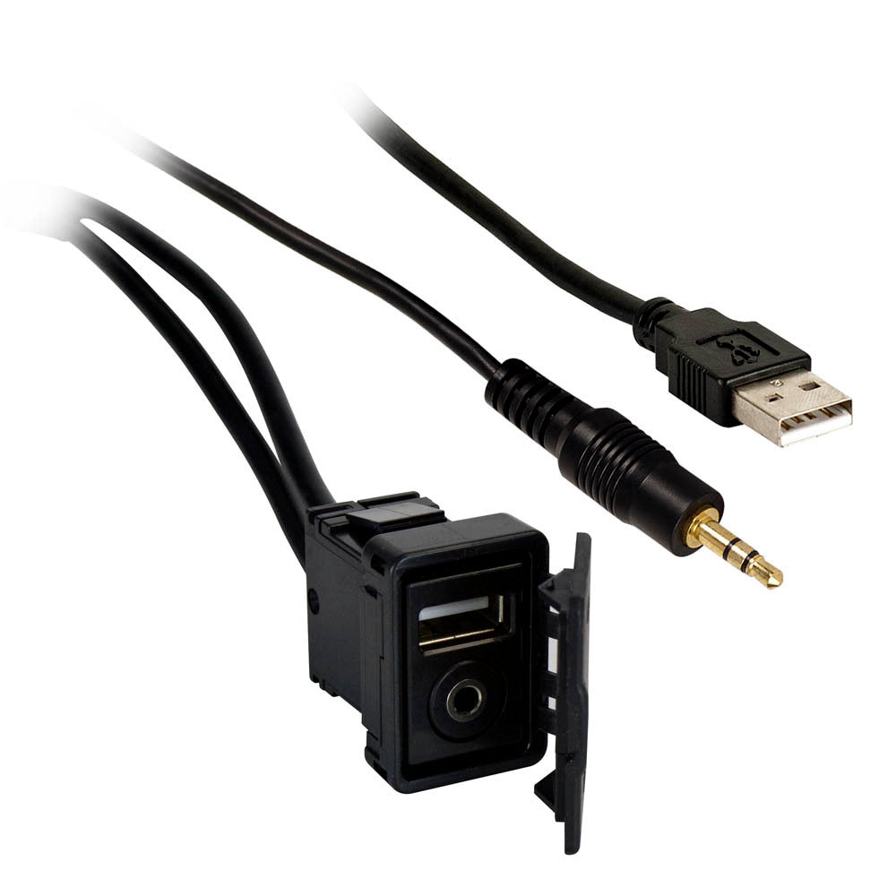 Axxess AXUSB35-SKT, Universal USB/3.5mm Extension