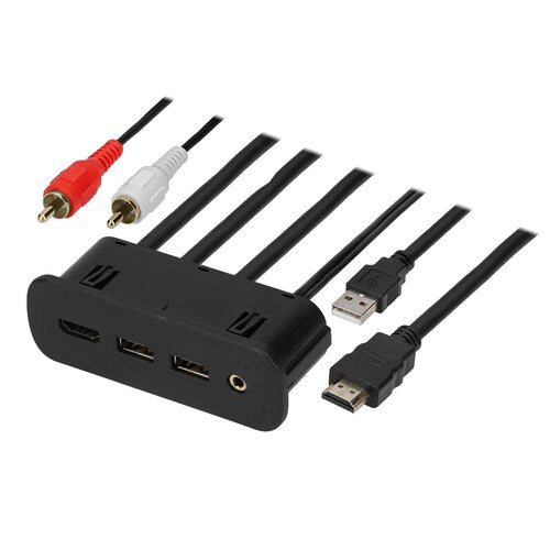 Axxess AXUSB-CH1, USB/AUX/HDMI Replacement Panel 3 Feet - Chrysler/Dodge/Jeep