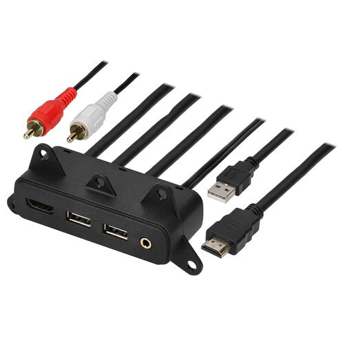 Axxess AXUSB-CH2, USB/AUX/HDMI Replacement Panel 3 Feet - Chrysler/Dodge/Jeep