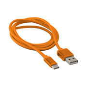 Axxess AXUSBC-OR, USB-C Replacement Cable - 3 Ft Orange