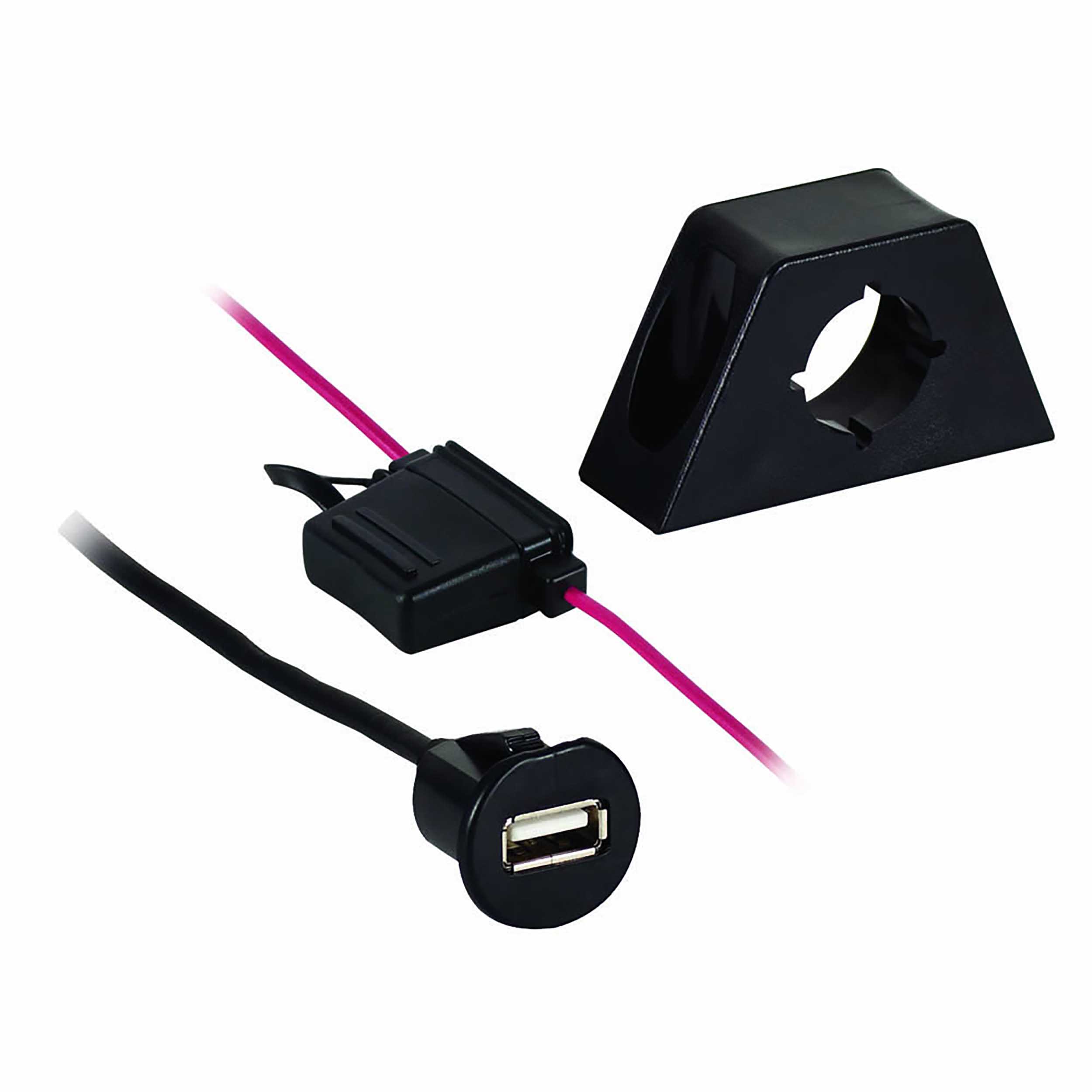 Axxess AXUSB-CP, Universal Under Dash or Flush Mount USB Charger