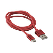 Axxess AXUSBC-RD, USB-C Replacement Cable - 3 Ft, Red