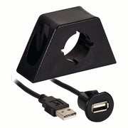 Axxess AXUSBE-6, Male USB to Female USB Jack with Mount