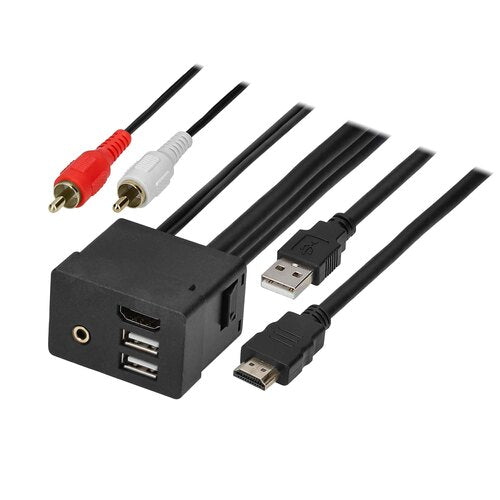 Axxess AXUSB-HK3, USB/AUX/HDMI® Replacement Panel Fits Hyundai/Kia 2011-2020