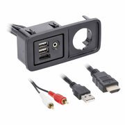 Axxess AXUSB-JP1, USB/AUX/HDMI® Replacement Panel Fits Jeep® 2015-UP