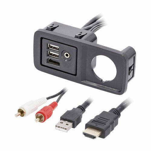 Axxess AXUSB-JP1, USB/AUX/HDMI® Replacement Panel Fits Jeep® 2015-UP