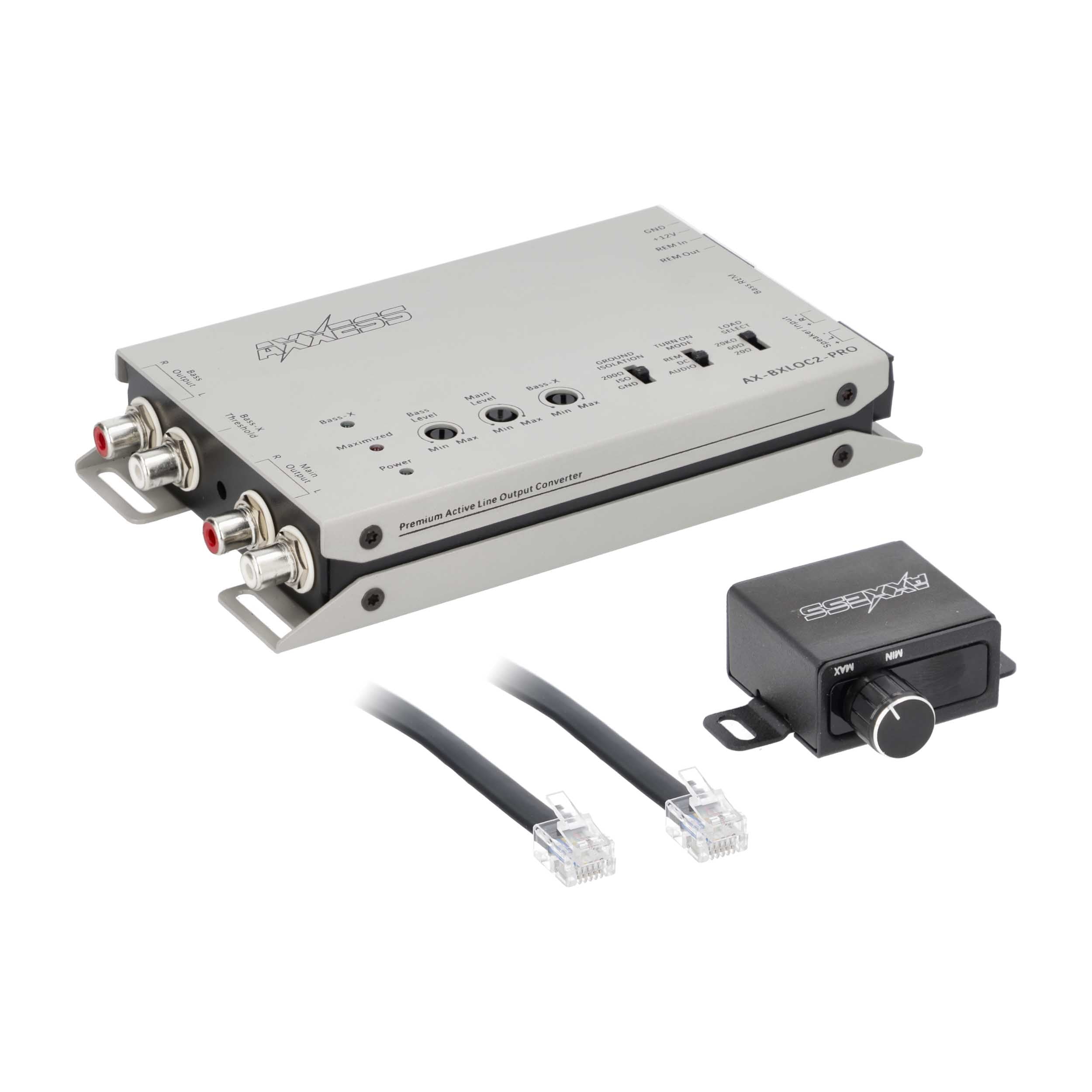 Axxess AX-BXLOC2-PRO, 4 Channel Active LOC w/ Bass Restoration