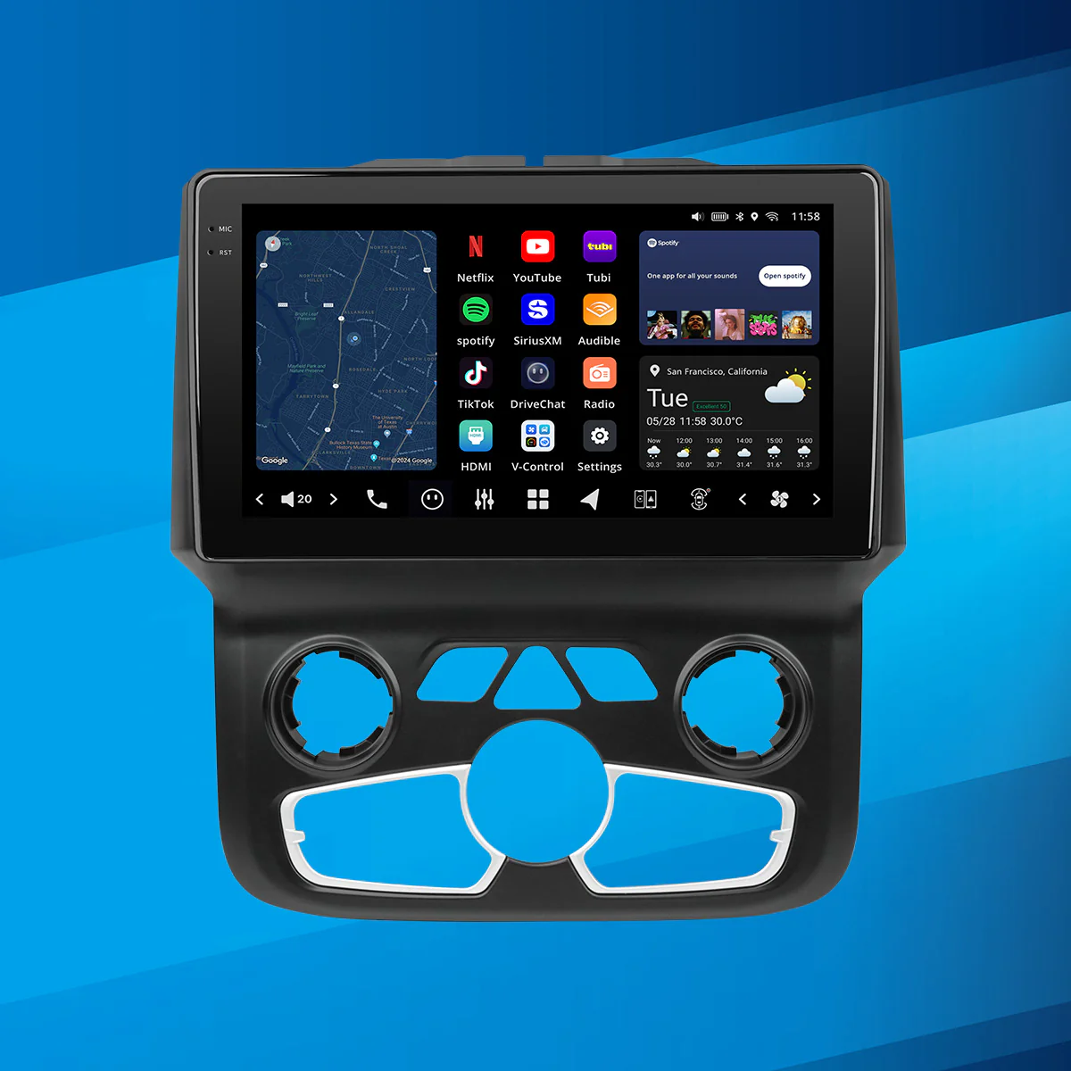 Vinland V13R1A09N, Vision Radio for RAM Auto AC 2013-2018