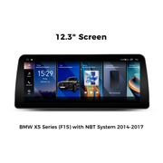 Vinland VBMX5512B8, 12.3" Digital Multimedia Receiver for BMW X5 Series (F15) 2014-2017 with NBT System