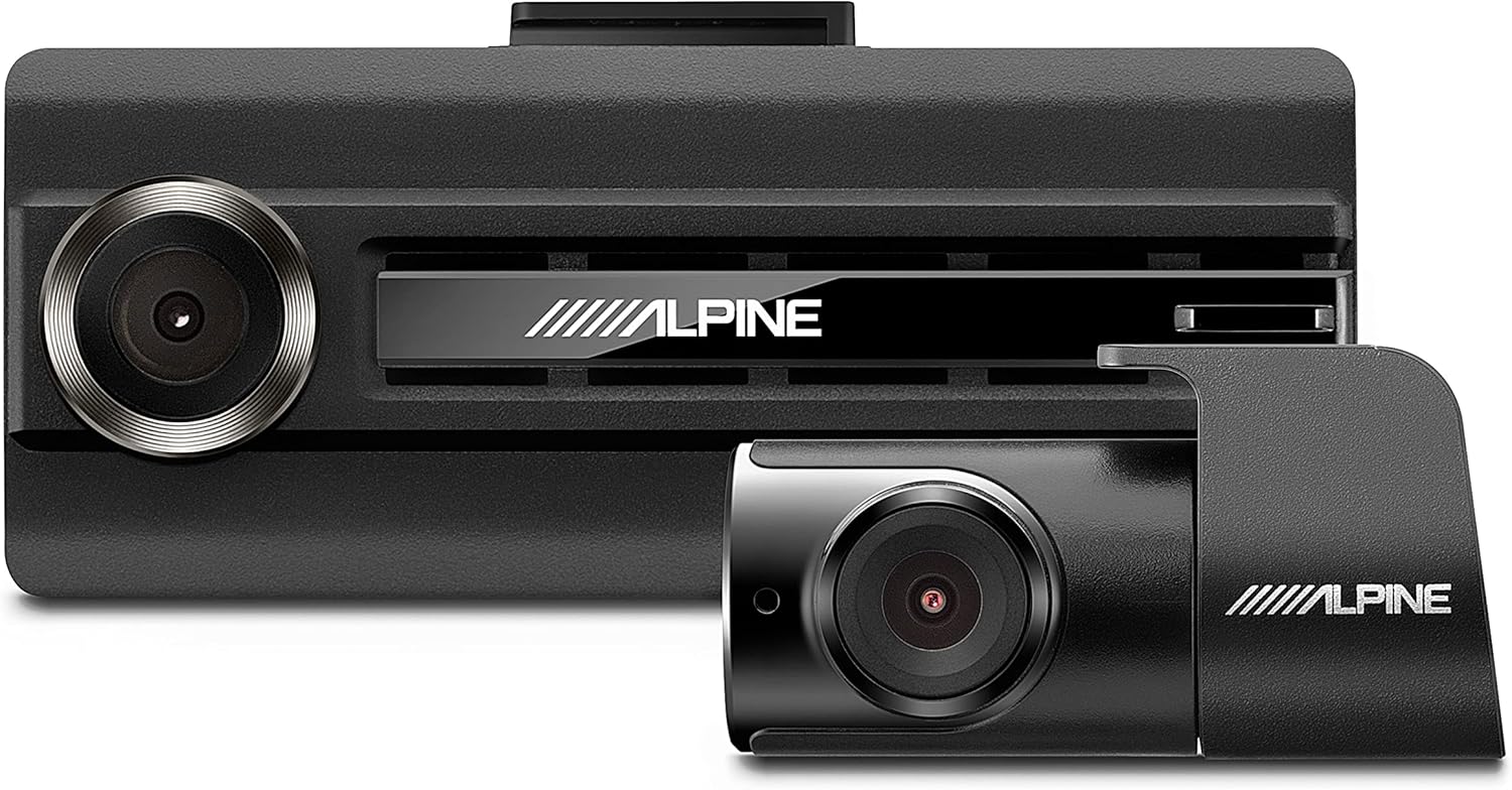 Alpine DVR-C310R, HD Video Recording Dash Cam