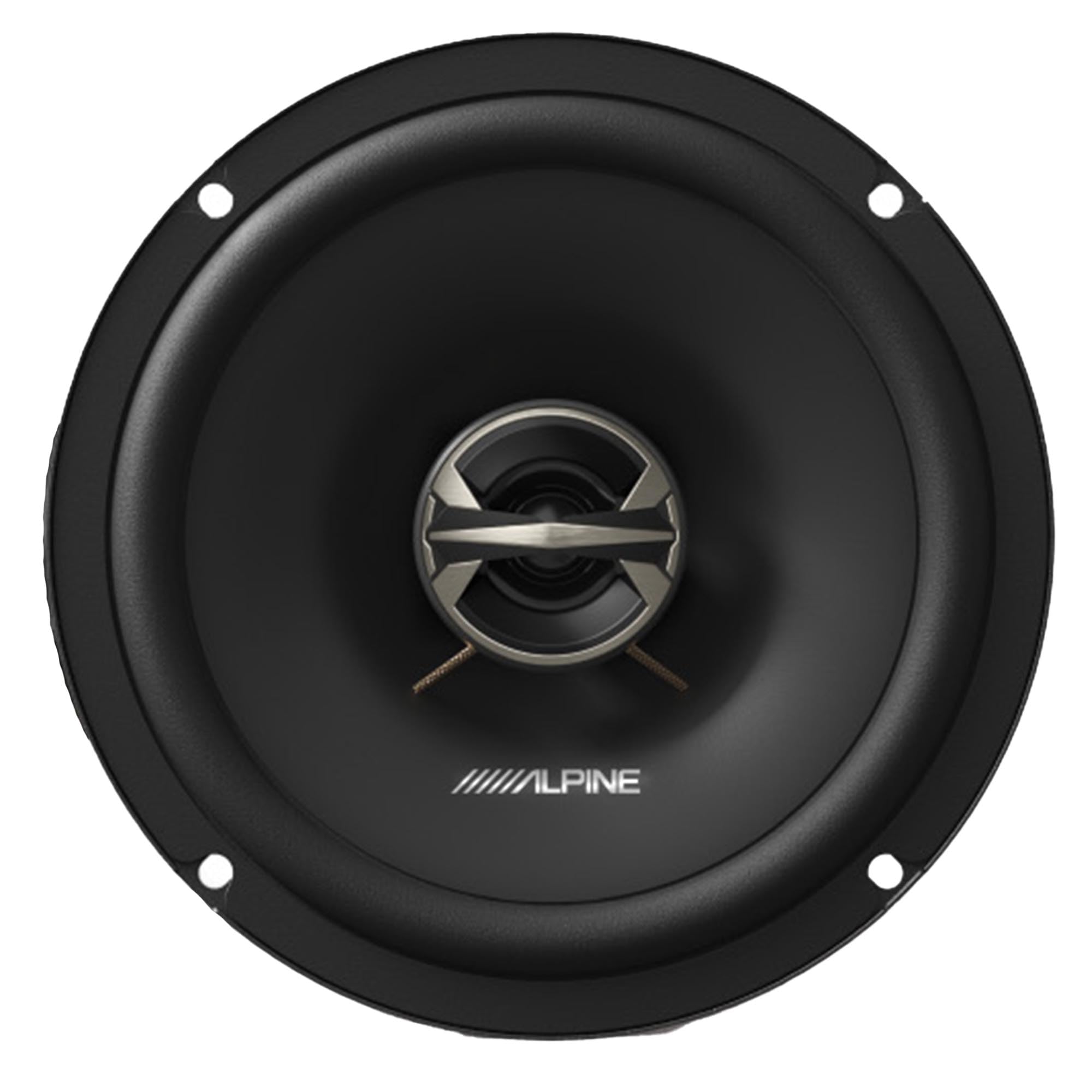 Alpine EL-E65-G, 6.5" 2-Way Coaxial Speakers w/ Grille (OB)