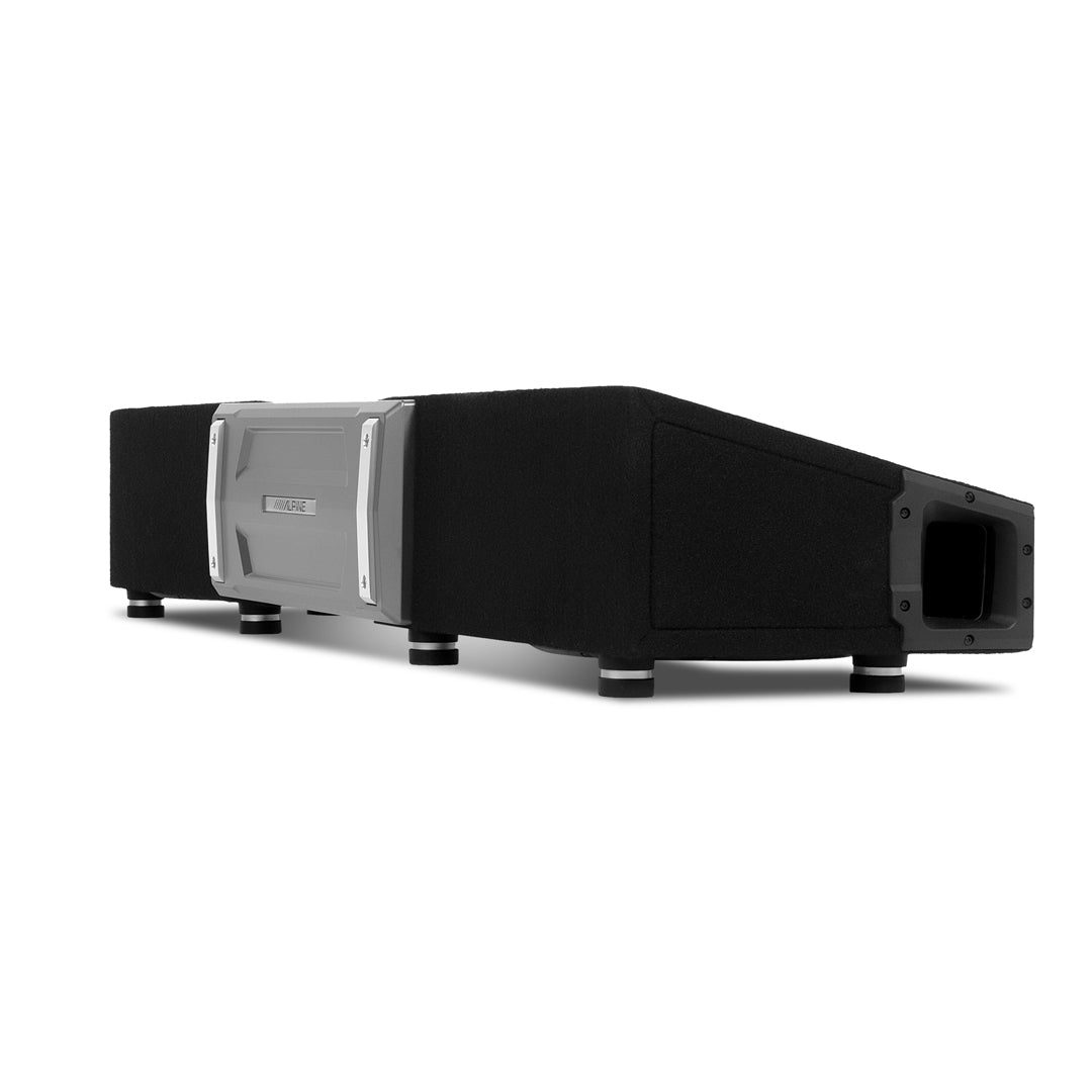 Alpine R2-DB8V-TRK, R Series Dual 8" Loaded Truck Subwoofer Enclosure (OB)