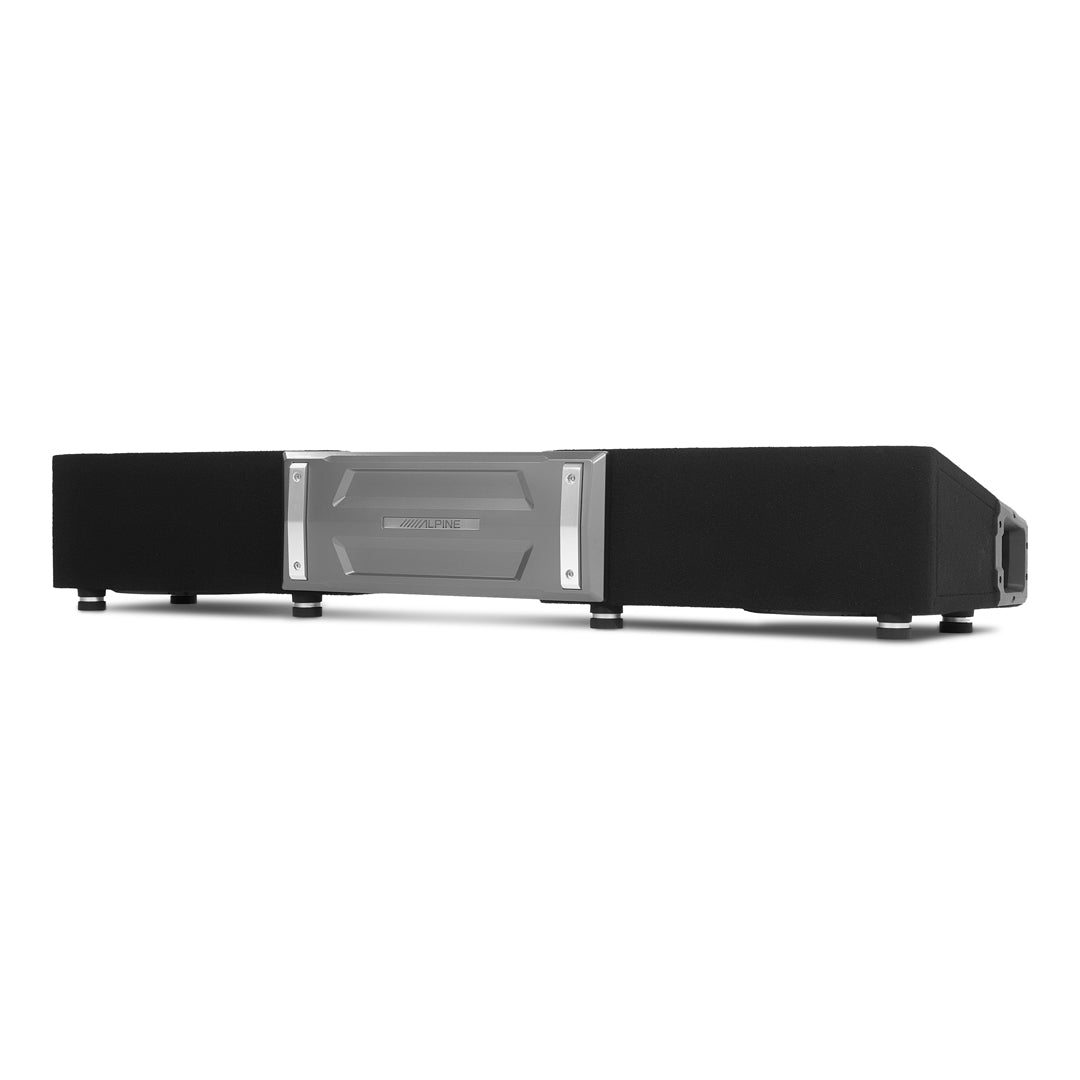 Alpine R2-DB8V-TRK, R Series Dual 8" Loaded Truck Subwoofer Enclosure (OB)