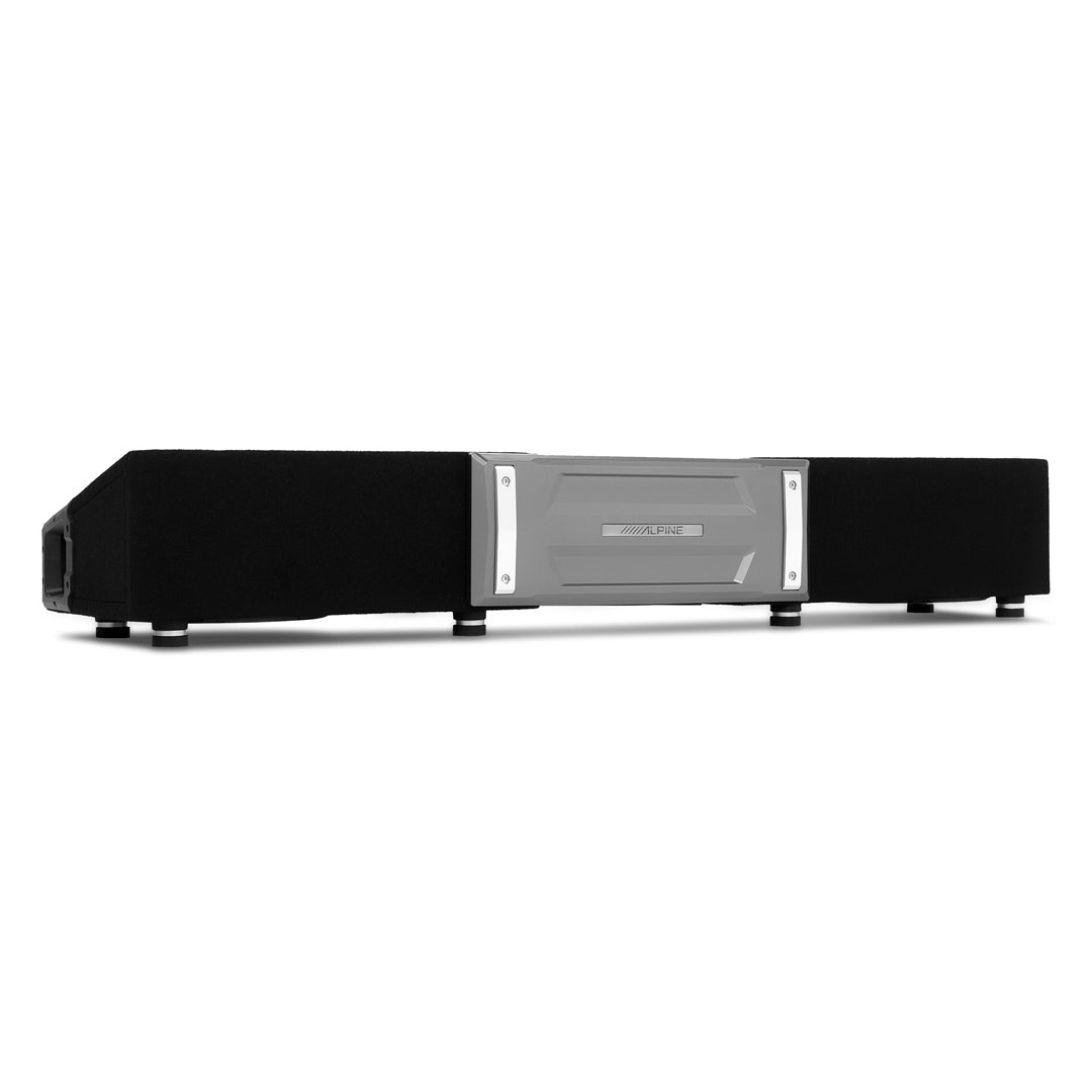 Alpine R2-DB8V-TRK, R Series Dual 8" Loaded Truck Subwoofer Enclosure (OB)