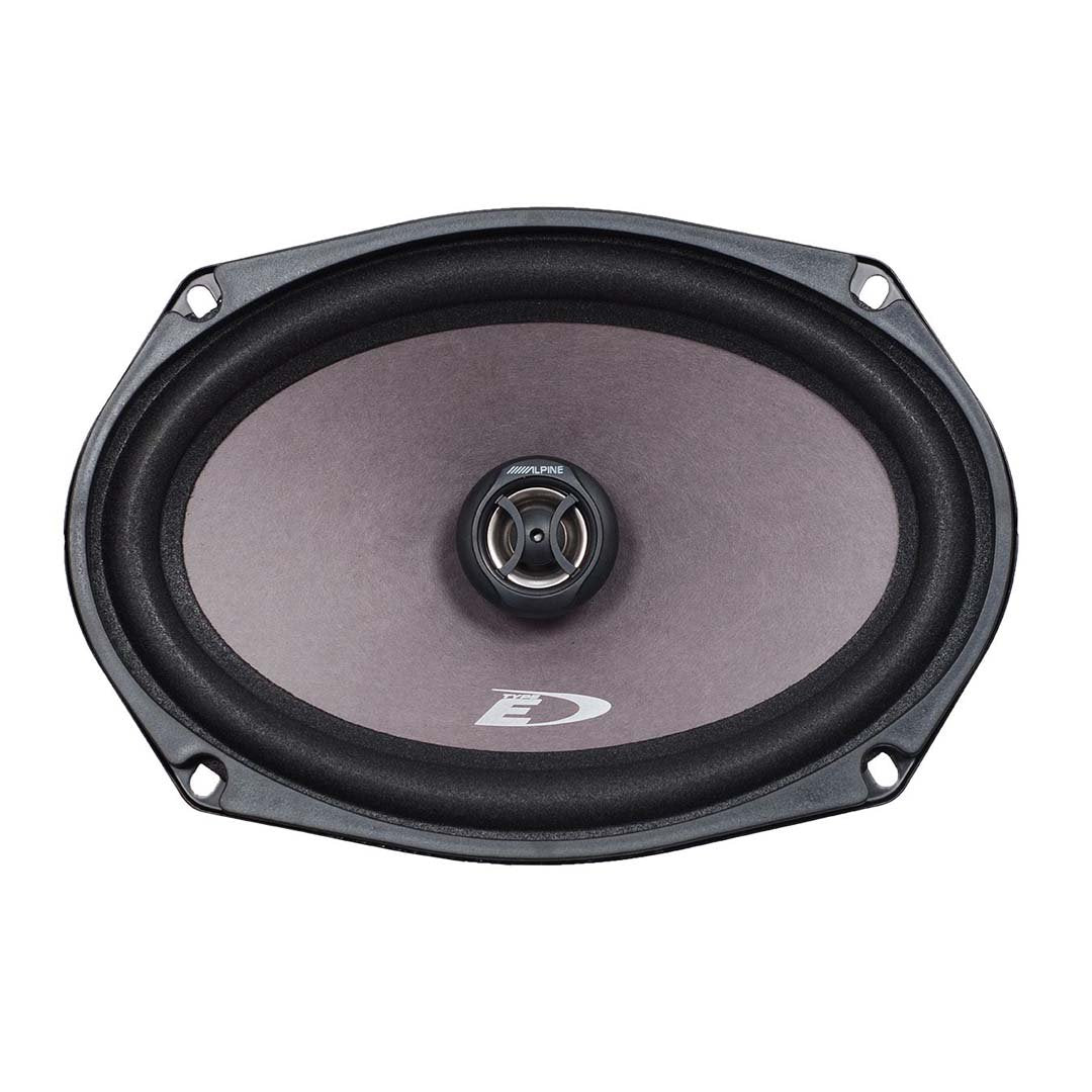 Alpine SXE-6926S, SXE 6x9" 2-Way Coaxial Speakers - 280W (OB)