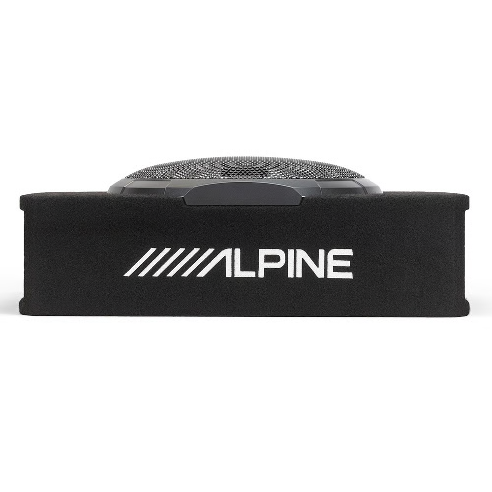 Alpine PWV-SB10, BassRev 10" Loaded Active Subwoofer Enclosure (OB)