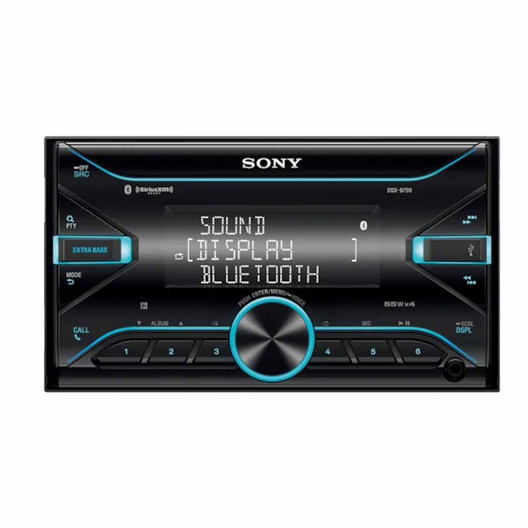 Sony DSX-B700, Double Din Digital Media Receiver w/ Bluetooth Technology (dose not play CDs) (OB)
