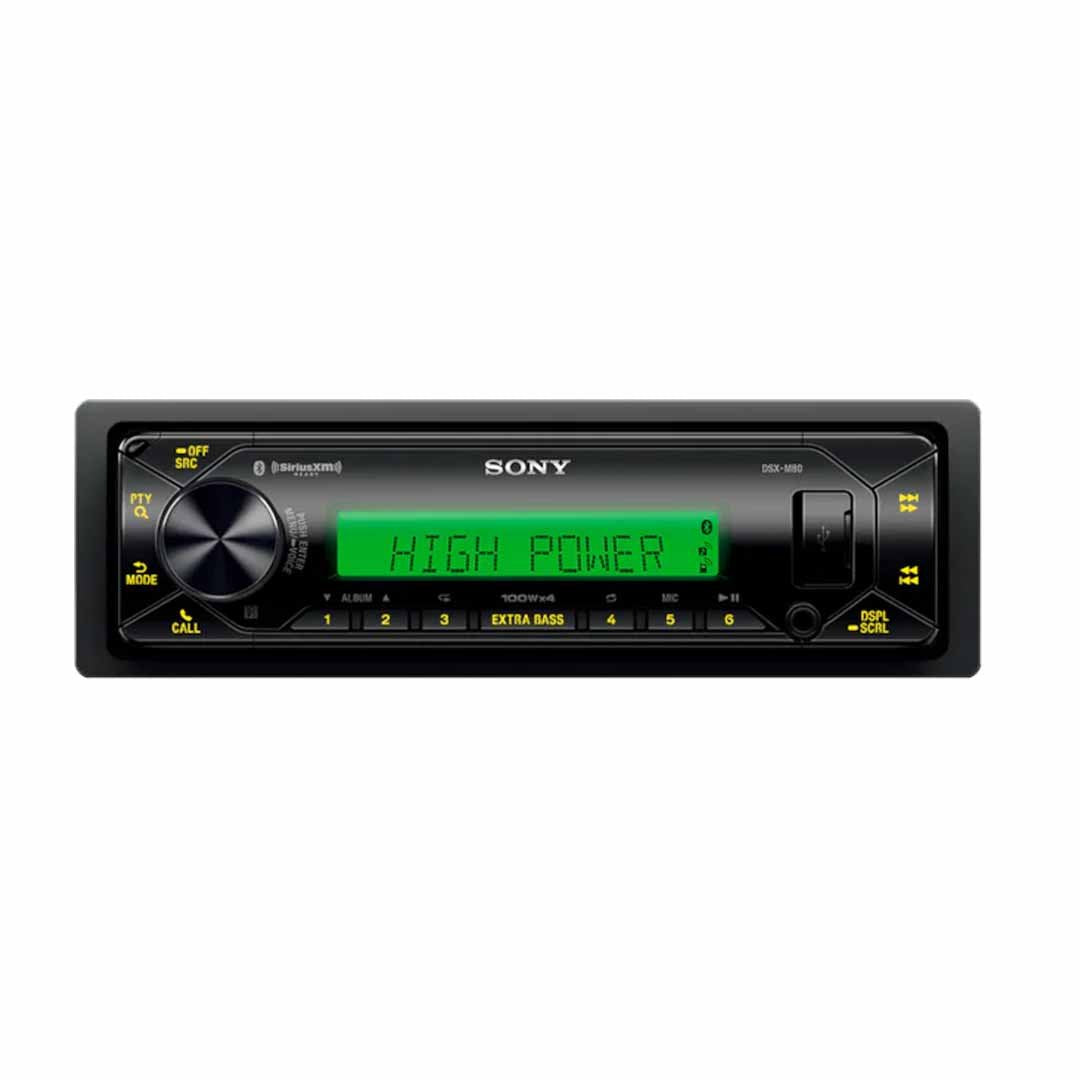 Sony DSX-M80, Marine Digital Media Receiver w/ Bluetooth (Does not play CDs)  (OB)