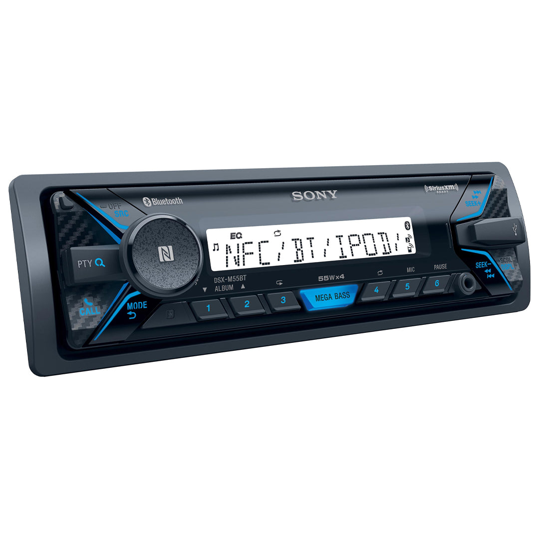Sony DXS-M5511BT, Marine Audio Package - Digital Media Receiver w/ 6.5" Speakers  (OB)