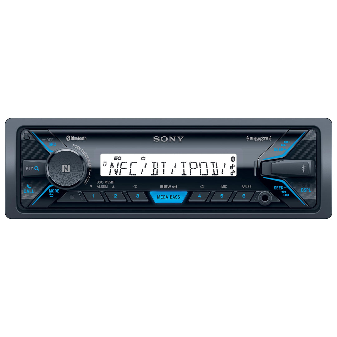 Sony DXS-M5511BT, Marine Audio Package - Digital Media Receiver w/ 6.5" Speakers  (OB)