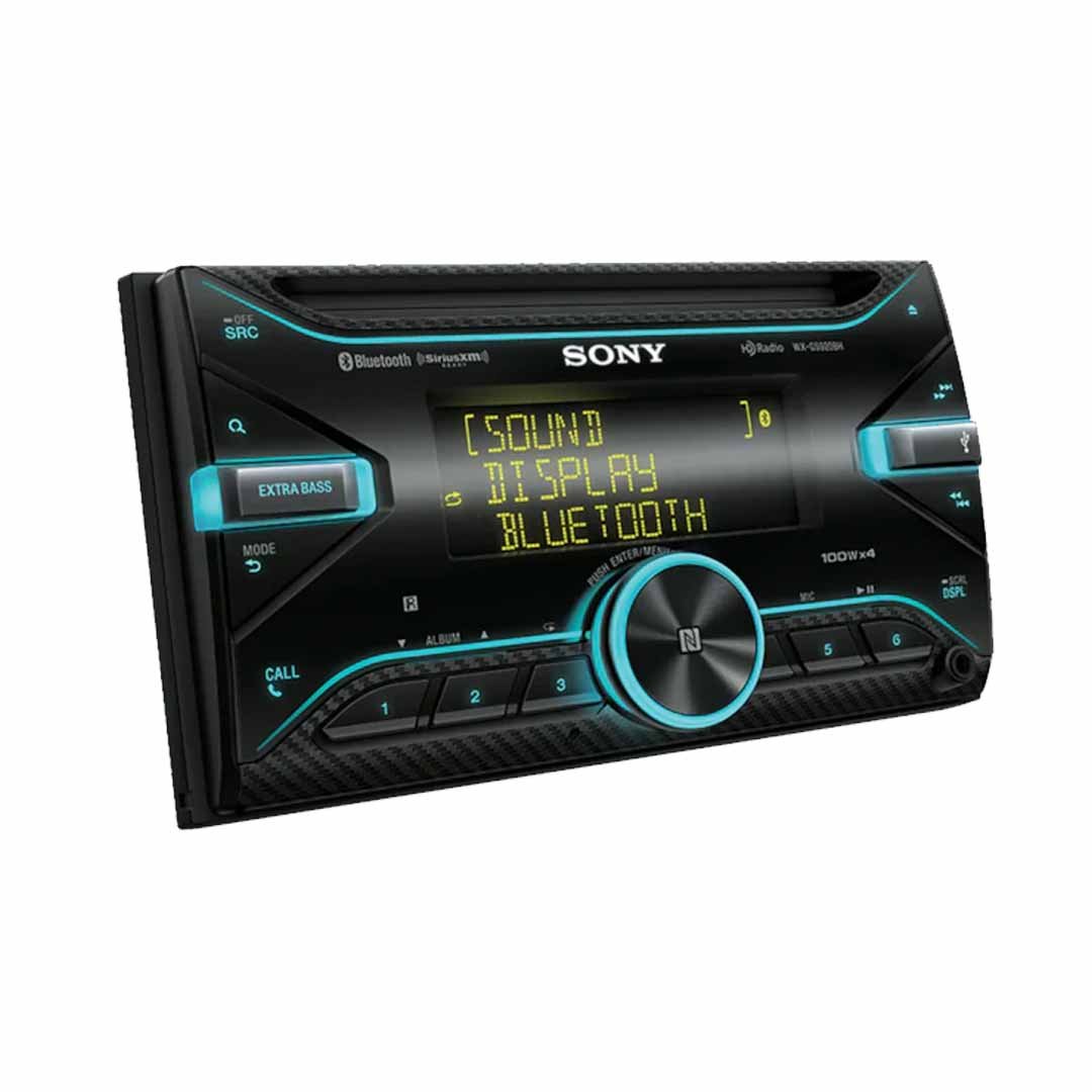 Sony WX-GS920BH, Double Din CD/MP3 Bluetooth Car Stereo w Variable Color Display  (OB)