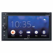 Sony XAV-AX210SXM, 6.4" Double Din CD DVD Player Apple CarPlay / Android Auto  (OB)