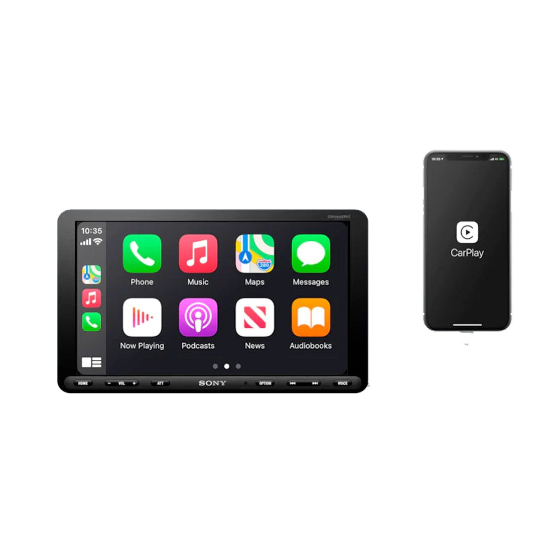 Sony XAV-AX8500, Floating 10.1" Digital Media Receiver w/ CarPlay & Android Auto (OB)