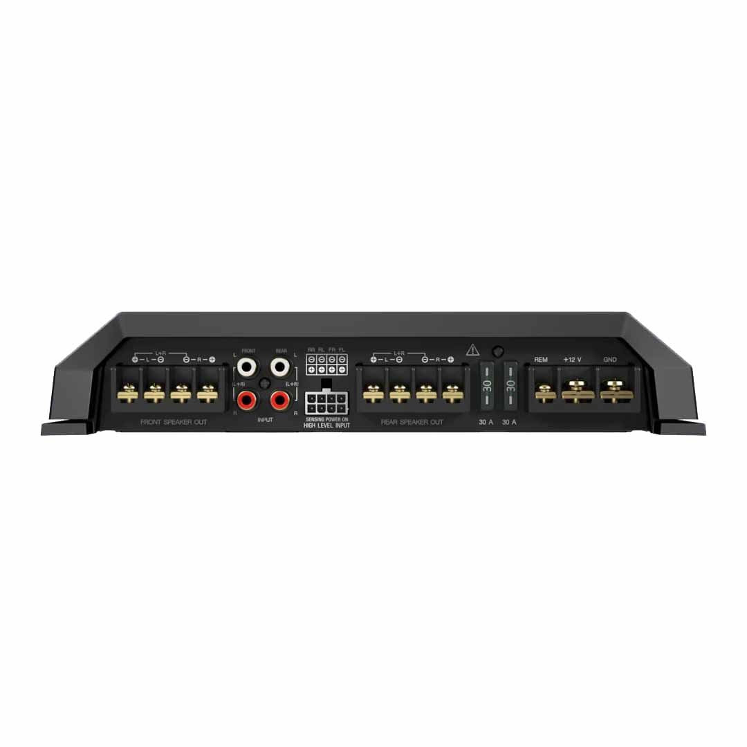 Sony XM-GS4, GS Series Hi-Resolution Audio Compatible 4 Channel Amplifier - 700 Watts (OB)
