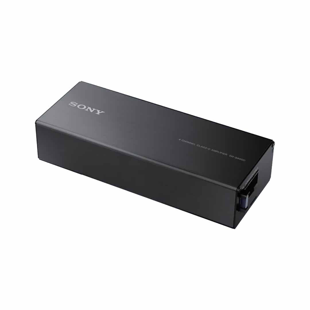 Sony XM-S400D, Component 4 Channel Class D Amplifier - 400 Watts (OB)