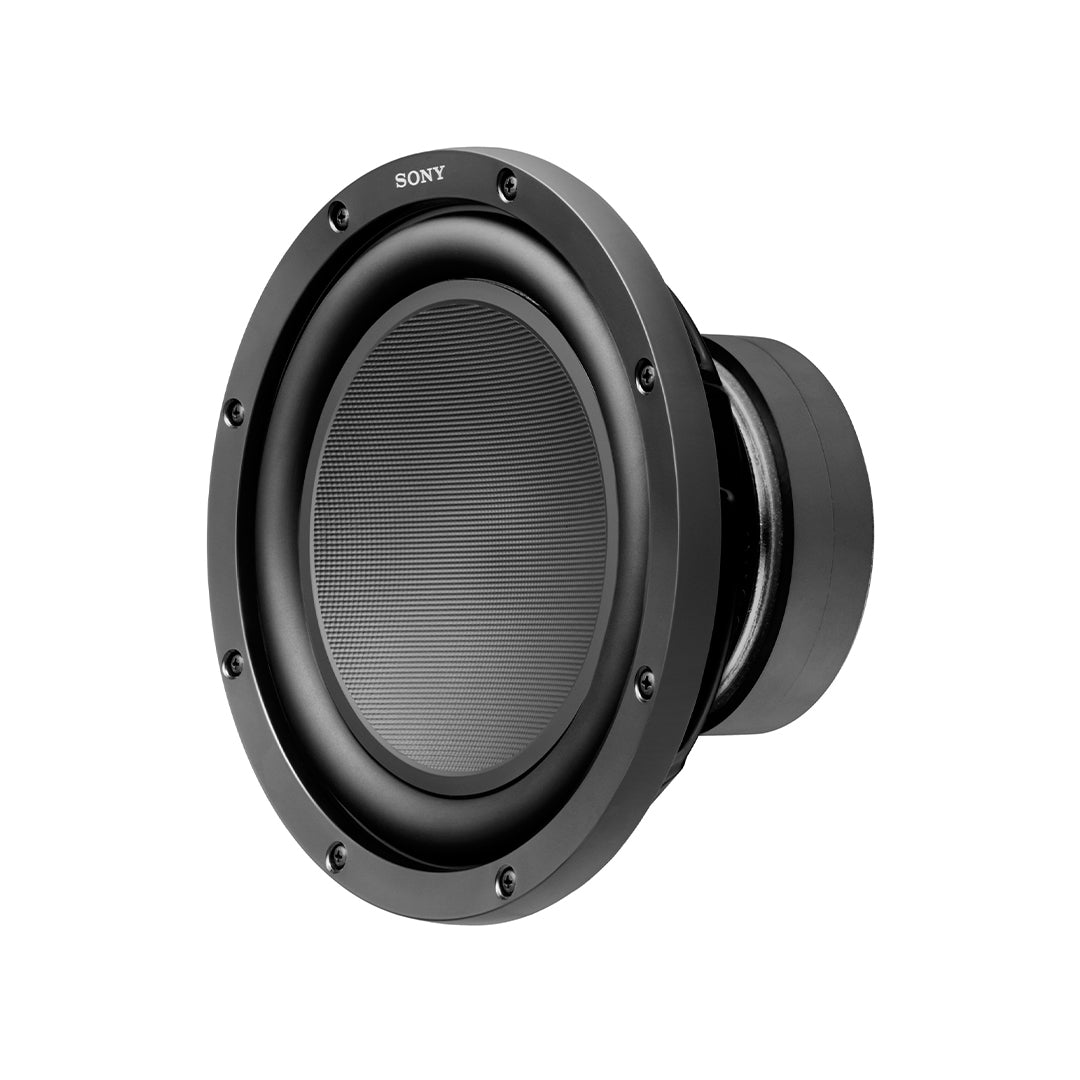 Sony XS-W104GS, GS 10" Single 4 Ohm Voice Coil Car Subwoofer, 1500W Peak (OB)