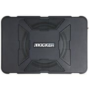 Kicker HS8, Hideaway Compact Powered Subwoofer, 8" Subwoofer and 150 Watt w/ Class D Amplifier (11HS8) (OB)
