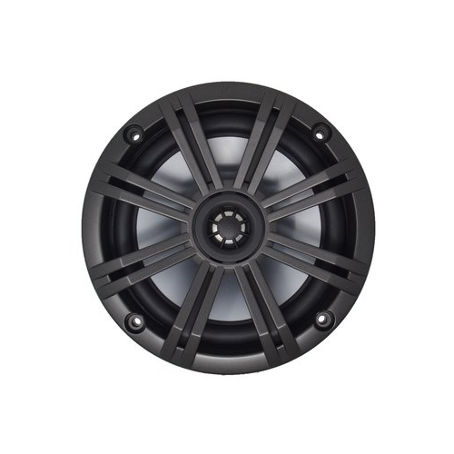 Pair of Kicker 41KM654CW 6.5" 2-Way Coaxial 4-Ohm Marine/Boat Speakers with 3/4 Inch Titanium Waterproof Tweeters - 95 Watts Peak/65 Watts RMS Each Speaker / 390 Watts Peak/130 Watts RMS Per Pair (OB)