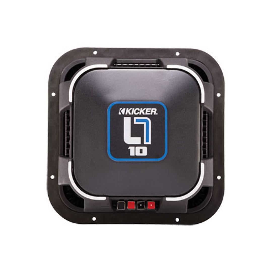 Kicker L7104, L7 10" Dual Voice Coil Subwoofer 4-Ohm, 750W (41L7104) (OB)