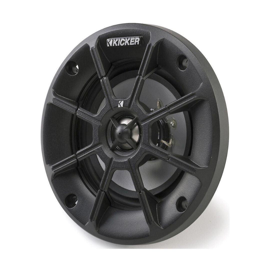 Kicker PS44, PS 4" 2-Way Powersports Weather Proof Coaxial Speakers (40PS44) (OB)