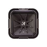 Kicker L7122, L7 12" Dual Voice Coil Subwoofer 2-Ohm, 900W (41L7122) (OB)