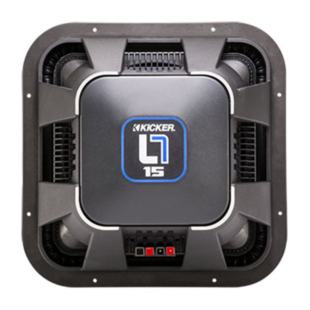 Kicker L7154, L7 15" Dual Voice Coil Subwoofer 4-Ohm, 1200W (41L7154) (OB)